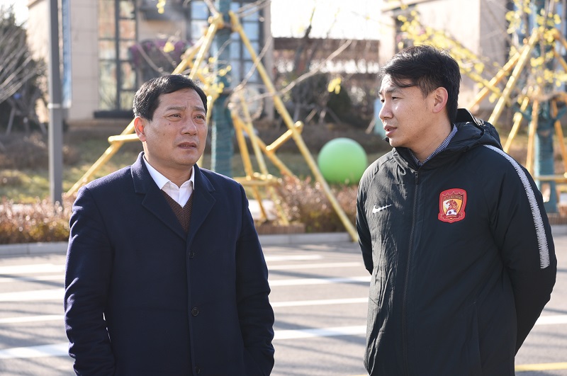 推动复工复产加快项目建设杨绍华到滨海恒大文化旅游城项目进行调研